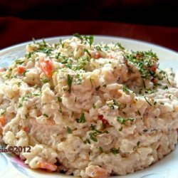 Creamy Crab Risotto