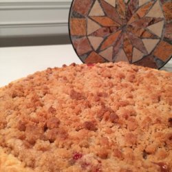 Apple Cranberry Crumb Pie