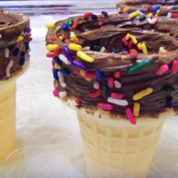 Chocolate Lined Cones