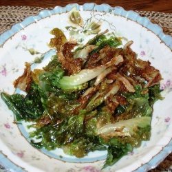 Flash Fried Spinach (Or Escarole)