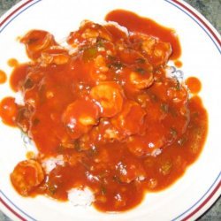Camarones En Salsa / Shrimp in Sauce