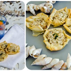 Mushroom Phyllo Tartlets