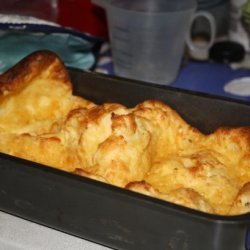 Solo Cheddar Puff Cake