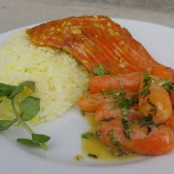 Maple Mustard Plank Salmon