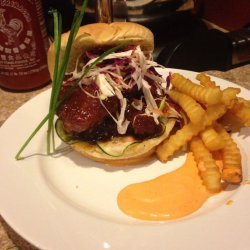 General Tso Chicken Burgers