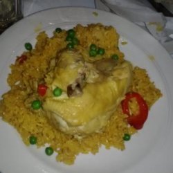 Arroz Con Pollo Valenciana  - Columbia Restaurant (Chicken &