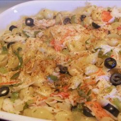 Sea Shell Crab Casserole