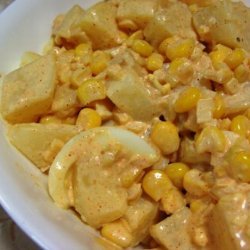 Potato, Egg and Corn Salad With Buttermilk