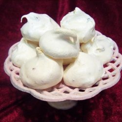 Cherry Almond Meringues