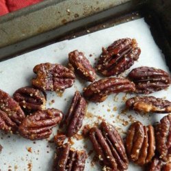 Honey Roasted Cinnamon Pecans