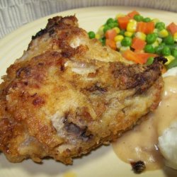 Spicy Fried Chicken With Buttermilk Gravy