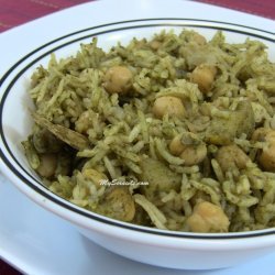 Pudina Pulao (Mint Pulao)