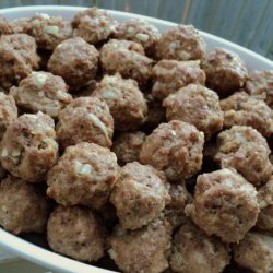 Meatballs for Stocking up Freezer