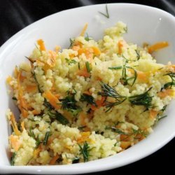 Carrot and Cilantro Couscous