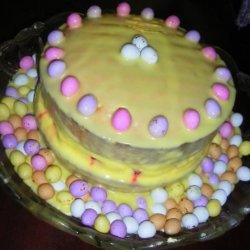 Raspberry & Lemon Spring / Easter Cake