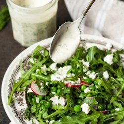 Arugula and Pea Salad