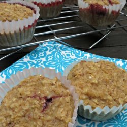 Oatmeal Peanut Butter and Jelly Muffins