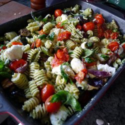 Cheesy Baked Pasta With Vegetables