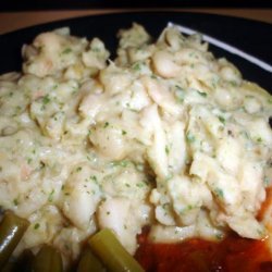 White Bean, Parsley & Garlic Mash