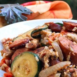 Sausage and Veggie Skillet Supper