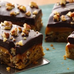 Chocolate Turtle Bars