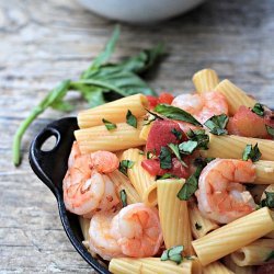 Spicy Pasta and Shrimp