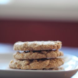 Peanut Butter & Bran Cookies