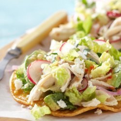 Easy Chicken Tostada Salads