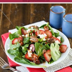 Spinach, Strawberry and Feta Salad