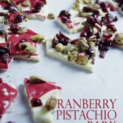 Cranberry Pistachio Bark