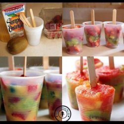 Frozen Fruit Cups