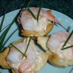 Crab & Shrimp Phyllo Tartlets
