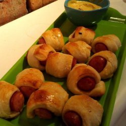 Movie Night Pretzel Dogs With Sweet Curry Mayo