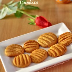 Eggless Peanut Butter Cookies