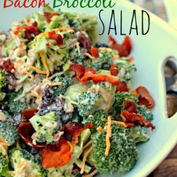 Broccoli and Bacon Salad