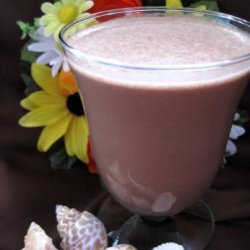 Chocolate-Banana Cheesecake-Shake