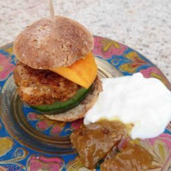 Tandoori Chicken Burgers