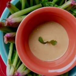 Spinach Crowns With Sesame Dressing