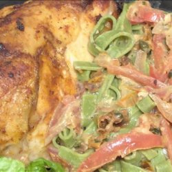 Broiled Chicken With Fettuccine Earl's