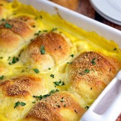 Chicken and Crescent Roll Casserole