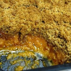 Gingerbread Sweet Potato Casserole