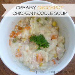 Creamy Chicken Noodle Soup