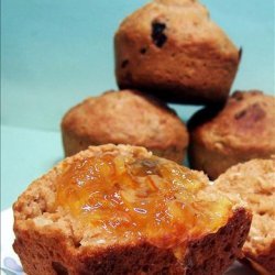 Sourdough Oatmeal Muffins