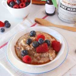 Overnight Apple Oatmeal