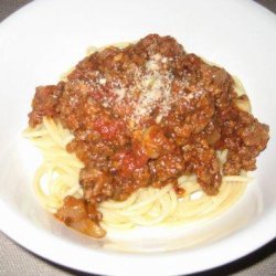 Man Made Meat Sauce