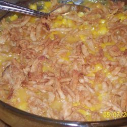 Cheesy Corn With a Crunch