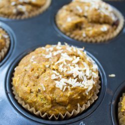 Cranberry Sweet Potato Muffins