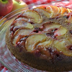 Upside-Down Double Apple Coffee Cake