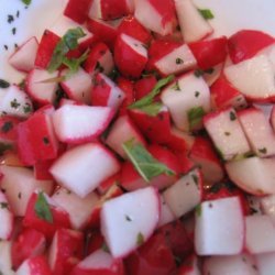 Radish Mint Salad