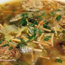 Mini Meatball Soup